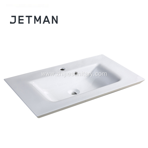 Mid-edge Countertop Hand Wash Basin Bathroom Ceramic sinks